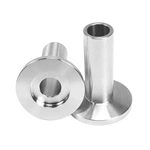 Stainless Steel 304 316 Long Weld Stub KF25 Vacuum Fittings Weld Socket Flange