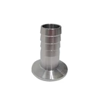 Sanitary Stainless Steel 304 Vacuum Flange Fitting KF25 x 20mm Hose Barb Adapter