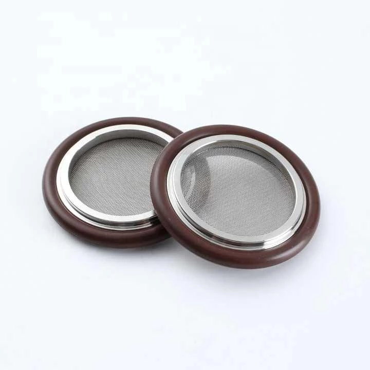 Stainless Steel Vacuum ISO KF NW Centering Ring With Screen