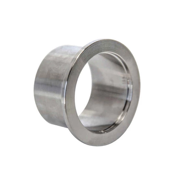 Half nipple short weld stub fittings NW short weld flanges length 20,30,40mm vacuum weld sock flange