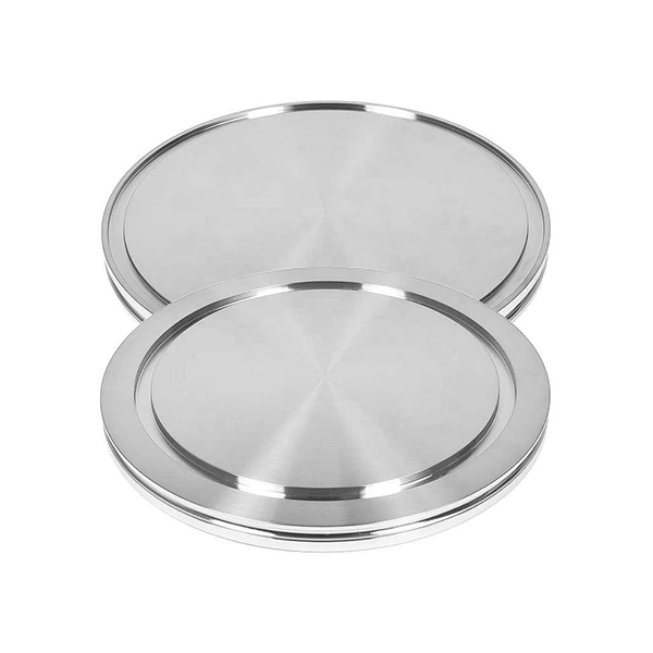Stainless Steel 304 ISO63 Vacuum Fittings Blank Flange Claw Clamp Type Flange