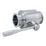 Sanitary Hygienic Stainless Steel Straight Clamped Ball Valves