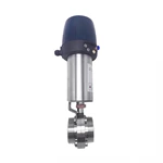 Sanitary Pneumatic Thread Butterfly Valves with Intelligent Control