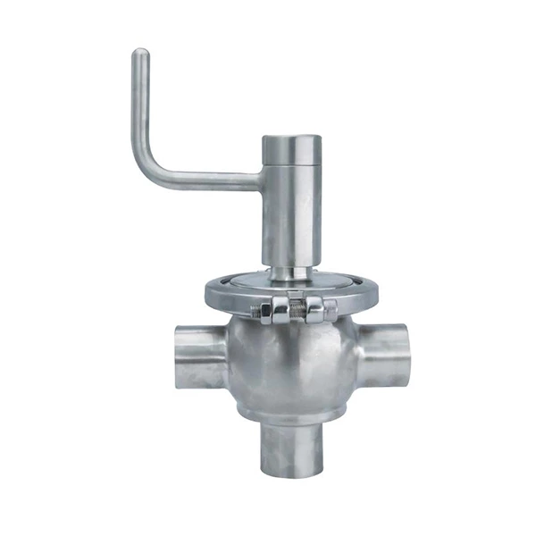 Hygienic Sanitary Shut Off Single Seat Diverter Valves