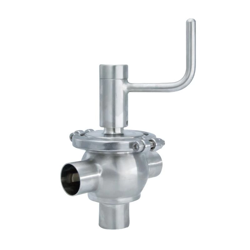 Hygienic Sanitary Shut Off Single Seat Diverter Valves