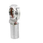 Stainless Steel Pneumatic Actuated Sanitary Weld Butterfly Valves