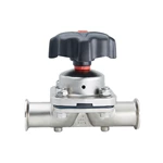 304 Stainless Steel Sanitary Manual Diaphragm Valve