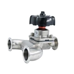 304 Stainless Steel Sanitary Manual Diaphragm Valve