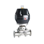 304 Stainless Steel Sanitary Manual Diaphragm Valve