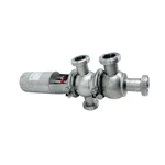 Sanitary Hygienic Stainless Steel Flow Division Diverter Valves