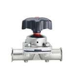 Sanitary Stainless Steel Clamp Type Manual Diaphragm Valve