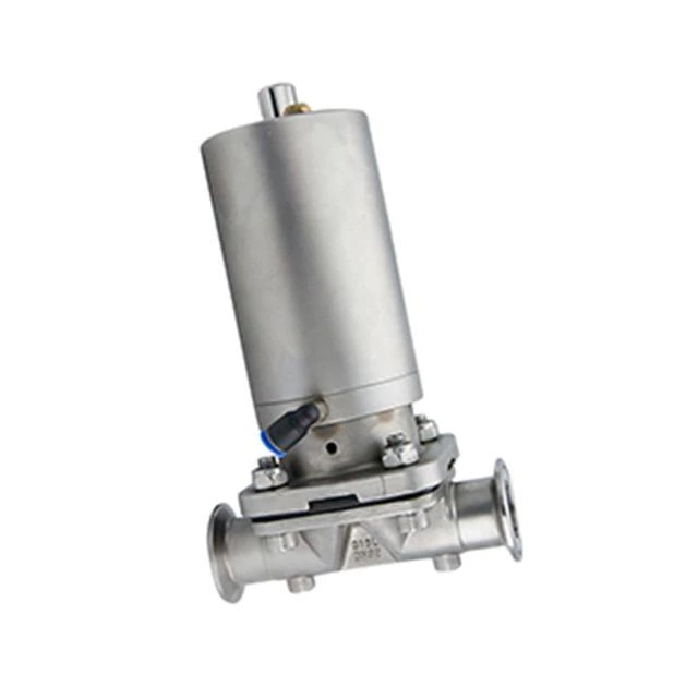 Sanitary Stainless Steel Clamp Type Manual Diaphragm Valve