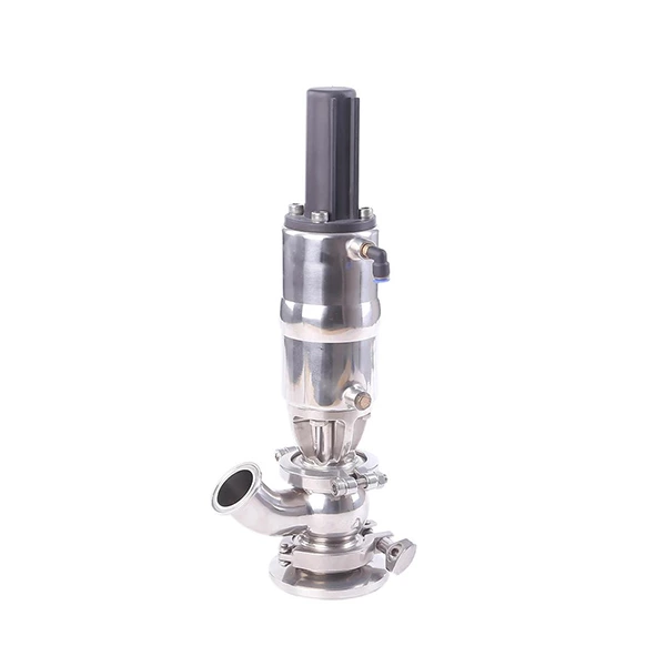 Sanitary Stainless Steel Pneumatic Clamped Tank Bottom Valve