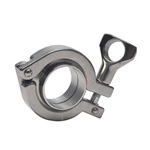 Sanitary Stainless Steel Three Piece Clamp Ferrule Assembly