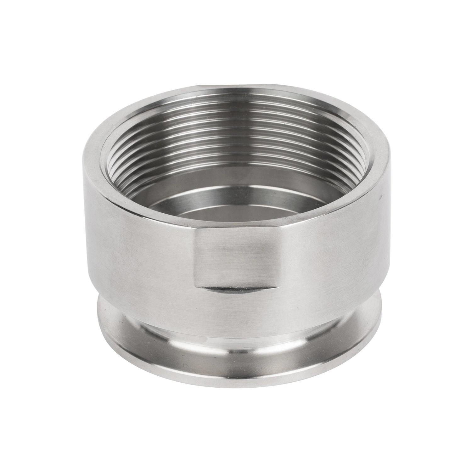 SS316L Manufacture Stainless Steel Clamping High Pressure Hose Adapter Pipe Fittings
