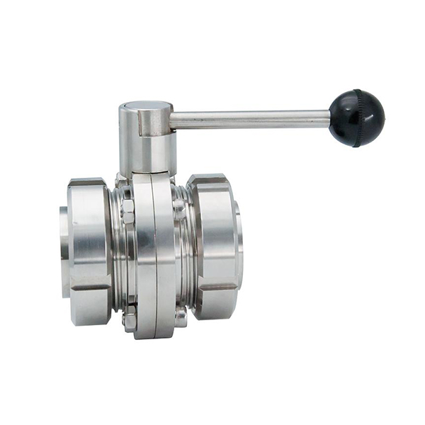 Stainless Steel Hygienic Sanitary Manual Ends Butterfly Valves