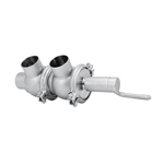 Stainless Steel LL Sanitary Cut Off Diverter Valves