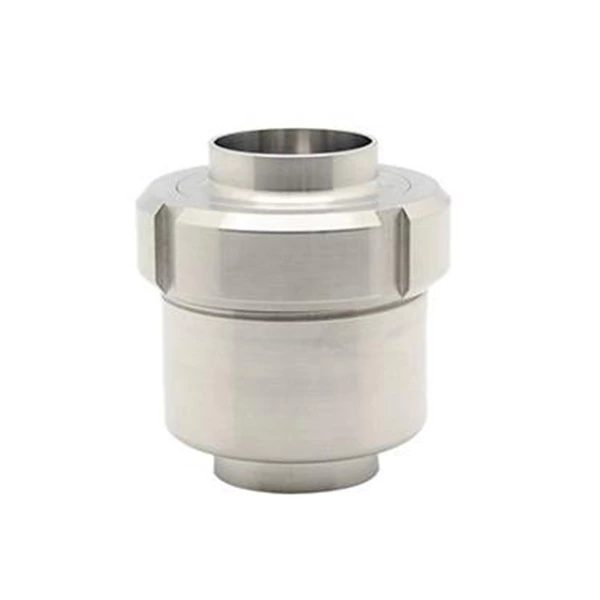 Sanitary Stainless Steel Union Spring Type Check Valve