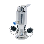 Stainless Steel Aseptic Pneumatic And Manual Sampling Valves