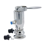 Stainless Steel Aseptic Pneumatic And Manual Sampling Valves