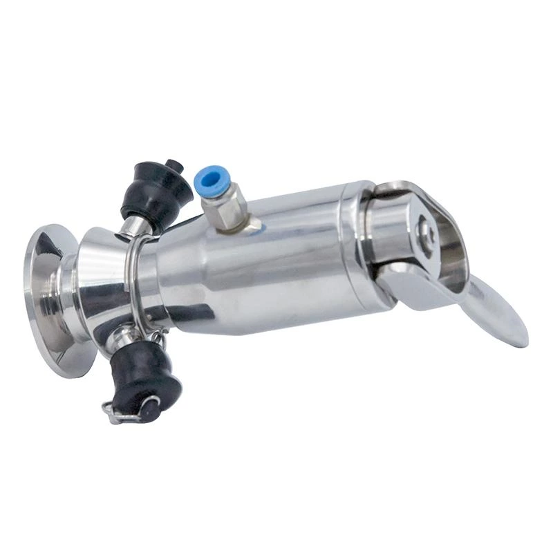 Stainless Steel Aseptic Pneumatic And Manual Sampling Valves