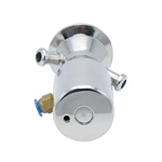 Stainless Steel Sanitary Aseptic Pneumatic Sampling Cock Valves