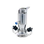 Sanitary Stainless Steel Manual Pneumatic Aseptic Sampling Valve