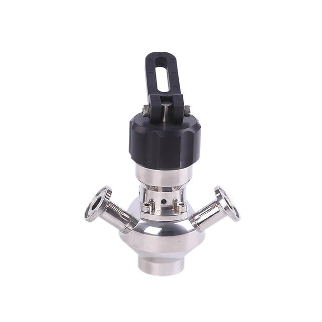 Sanitary Stainless Steel Manual Pneumatic Aseptic Sampling Valve