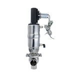 Sanitary Pneumatic Shut Off Single Seat Diverter Valves