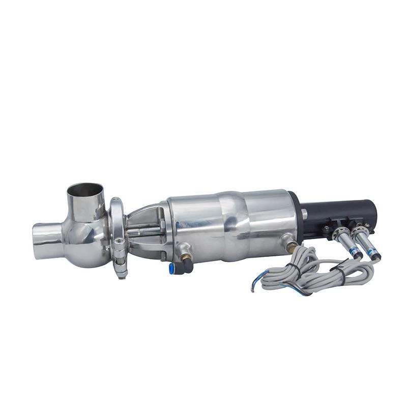 Sanitary Pneumatic Shut Off Single Seat Diverter Valves