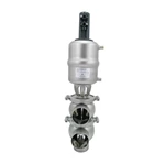 Sanitary Pneumatic Shut Off Single Seat Diverter Valves