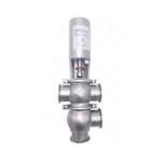 3A Sanitary TL Type Divert Seat Valve with SS304 SS316L