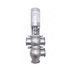3A Sanitary TL Type Divert Seat Valve with SS304 SS316L