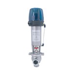 Sanitary L Cut-off Pneumatic Diverter Valves with C-top