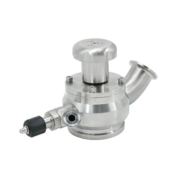 Sanitary Stainless Steel Manual Sterile Tank Bottom Valve With Sampling Valve