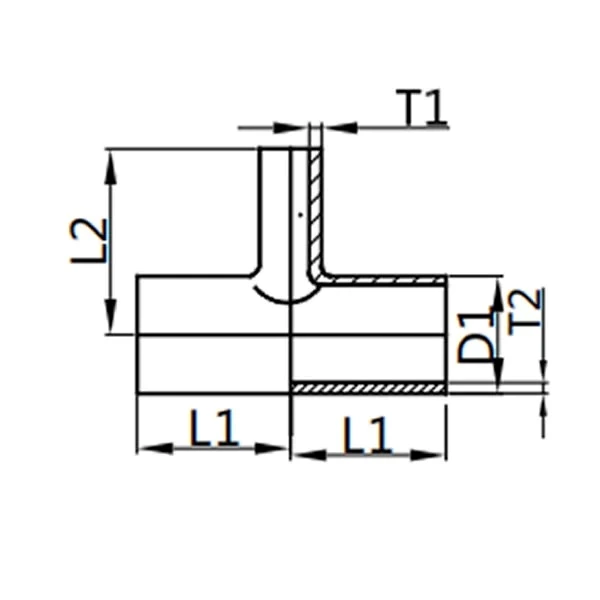 Reducing Tee,BPE-S7RWWW