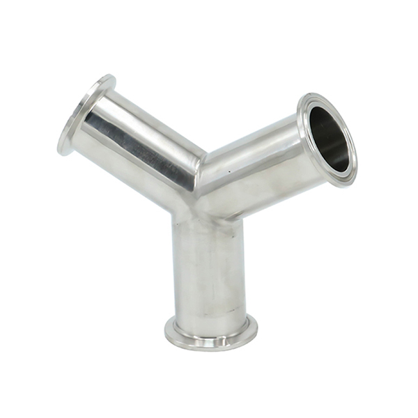 SS 304 316L Y Tee Fittings Durable and Hygienic Design