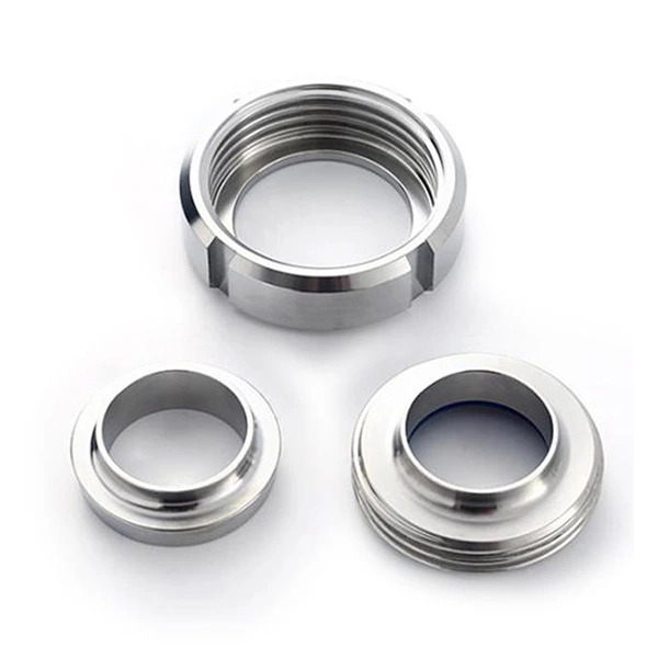 RJT Sanitary Stainless Steel Pipe Hex Nut Union