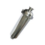 Sanitary 304 316L Welding Stright Type Filter Strainer