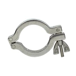 Sanitary 304 Pipe Single Pin Clamp Ferrule Assembly