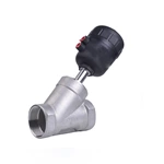 Sanitary Forging Stainless Steel Clamp Angle Seat Valve