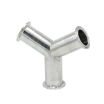 Sanitary Stainless Steel 45 Degree ElbowType Tee