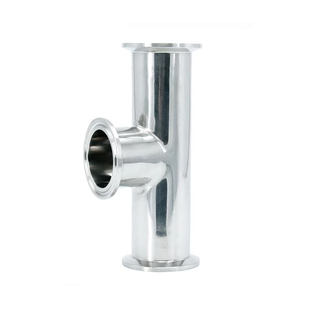 Sanitary Stainless Steel 45 Degree ElbowType Tee