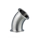 S32750 Sanitary Stainless Steel 45 Degree Pipe Elbow Bend