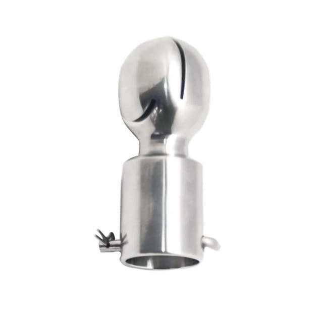 Sanitary Stainless Steel Bolted Rotary Oval Spray Ball