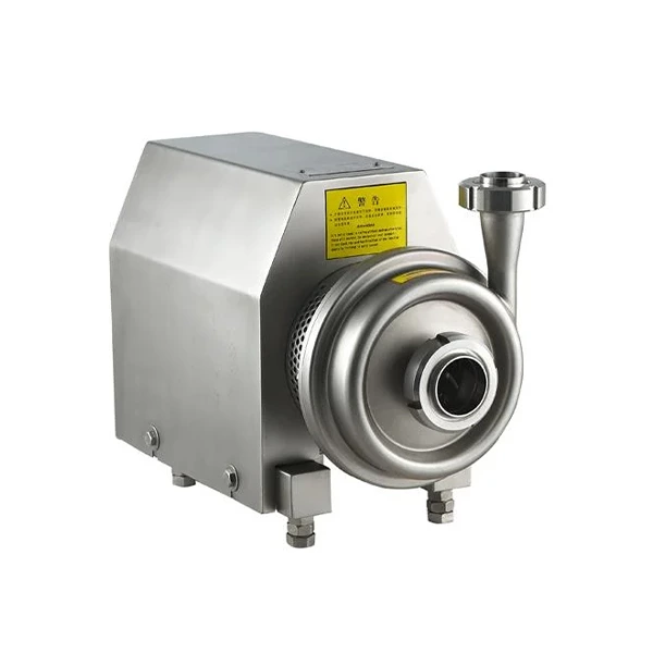 Sanitary Stainless Steel Centrifugal Pump With Drain Valve