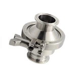 Sanitary Stainless Steel Clamp Type Thread Check Valve