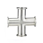Food Grade Stainless Steel Cross Fitting DN6 to DN1400