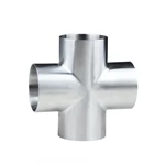 Sanitary Stainless Steel Connection Forged Equal Long Cross