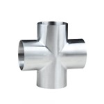 Food Grade Stainless Steel Cross Fitting DN6 to DN1400